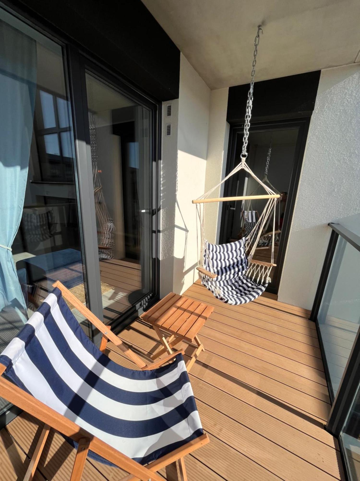 Апартаменты Apartament Z Wioslami Дзивнув Экстерьер фото